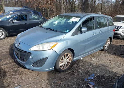 2012 Mazda Mazda5 Touring z USA, uszkodzony, nr VIN JM1CW2CL6C0139258
